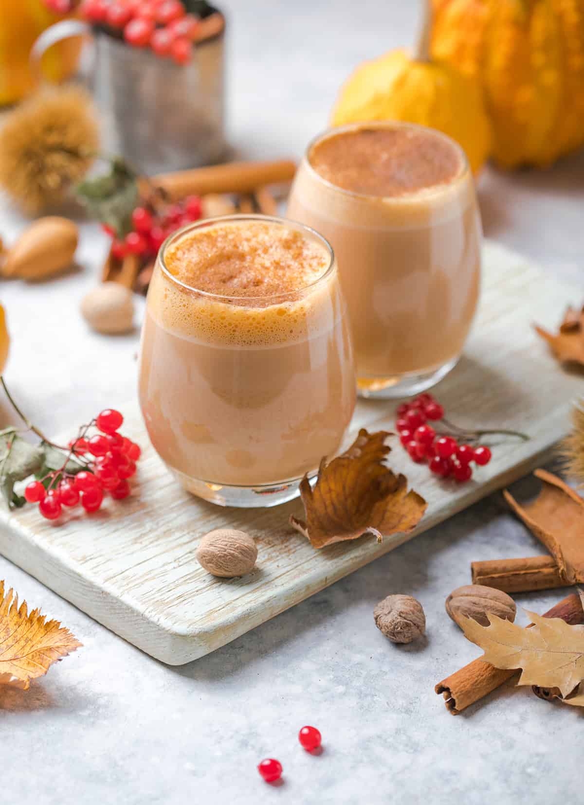 Pumpkin Spice Latte Mocktail