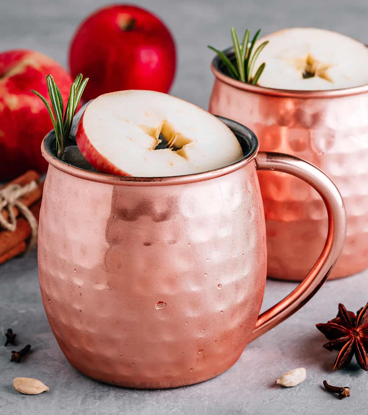 Rum And Apple Cider Mule