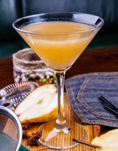 Spiced Pear Martini