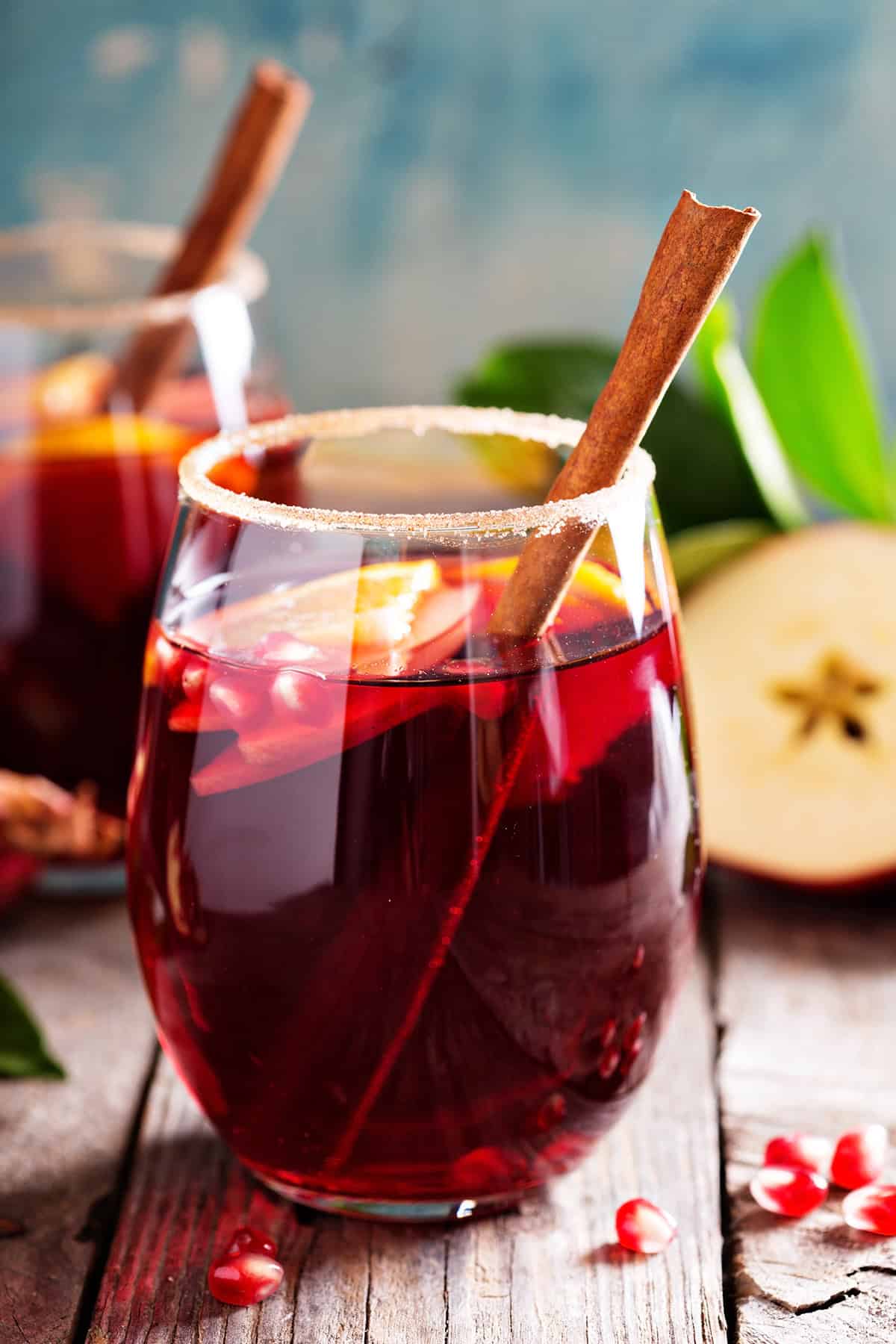 Spiced Pomegranate Wine Punch