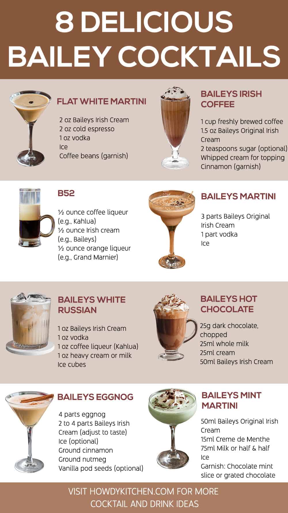 Baileys Cocktails