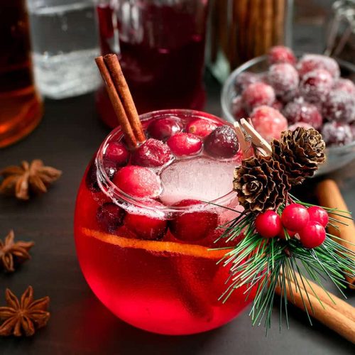 Christmas Bourbon Cocktails