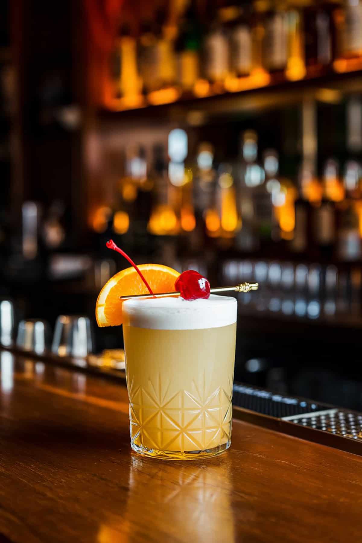 Cinnamon Tequila Sour