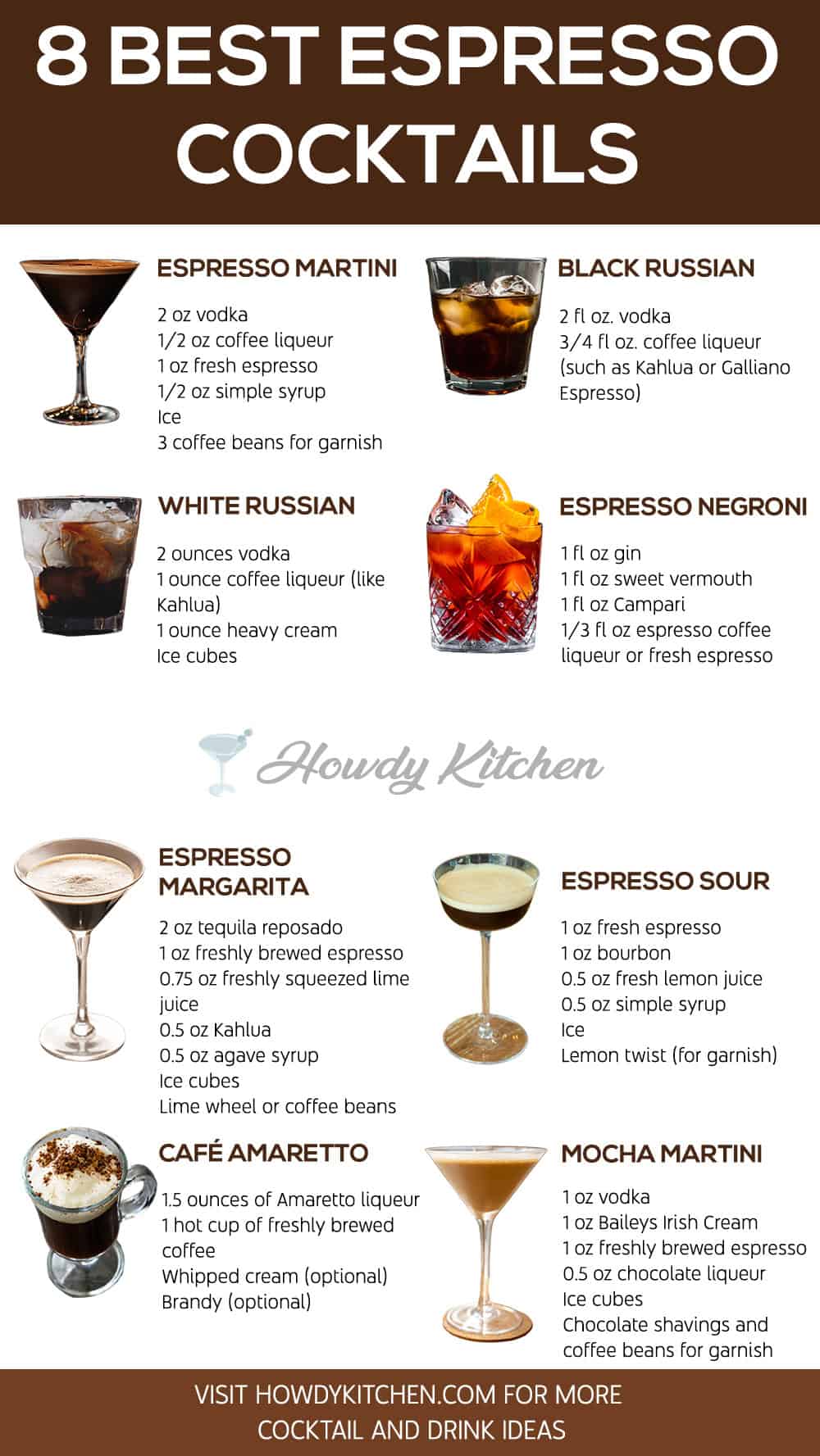 Espresso Cocktails Recipes