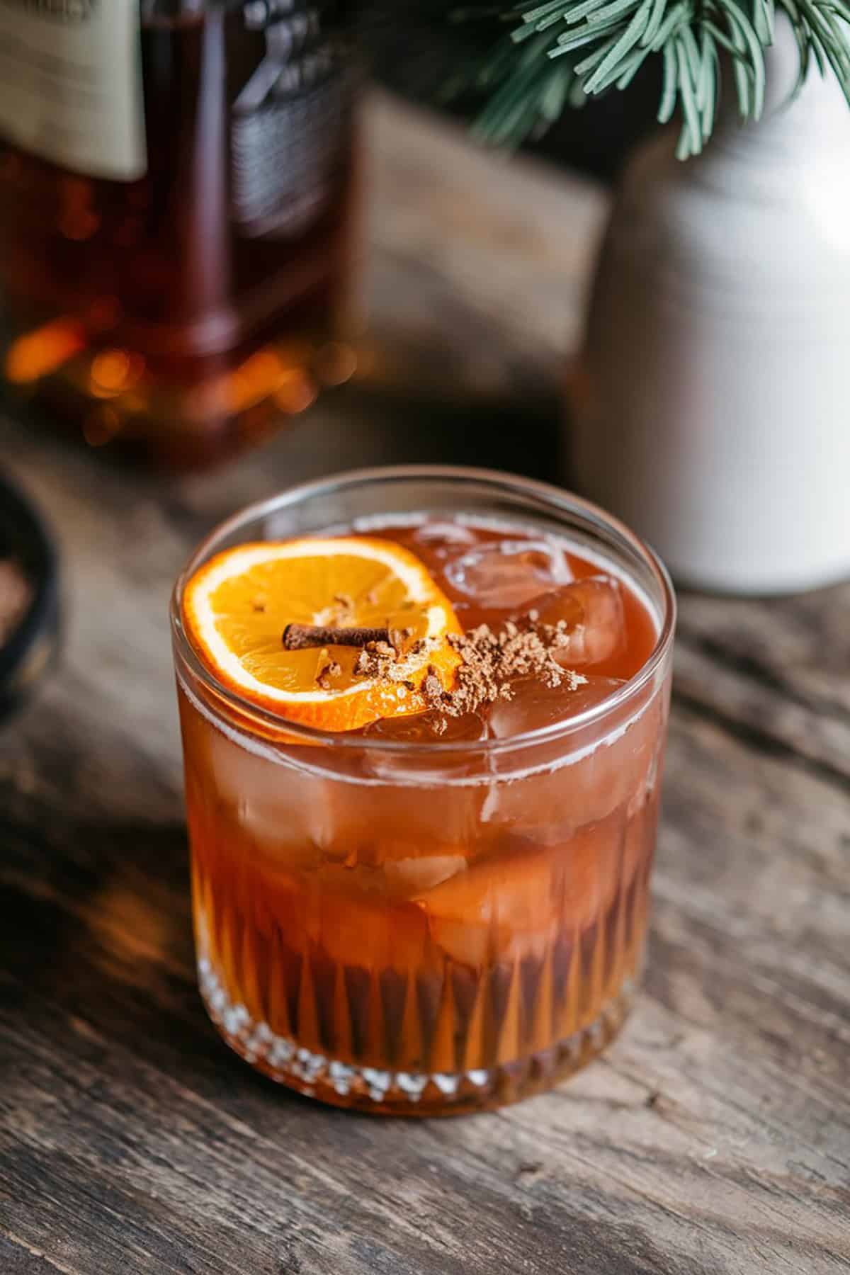 Gingerbread Bourbon Cocktail