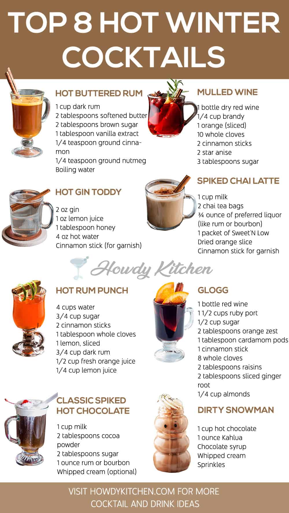 Hot Winter Cocktails Recipes