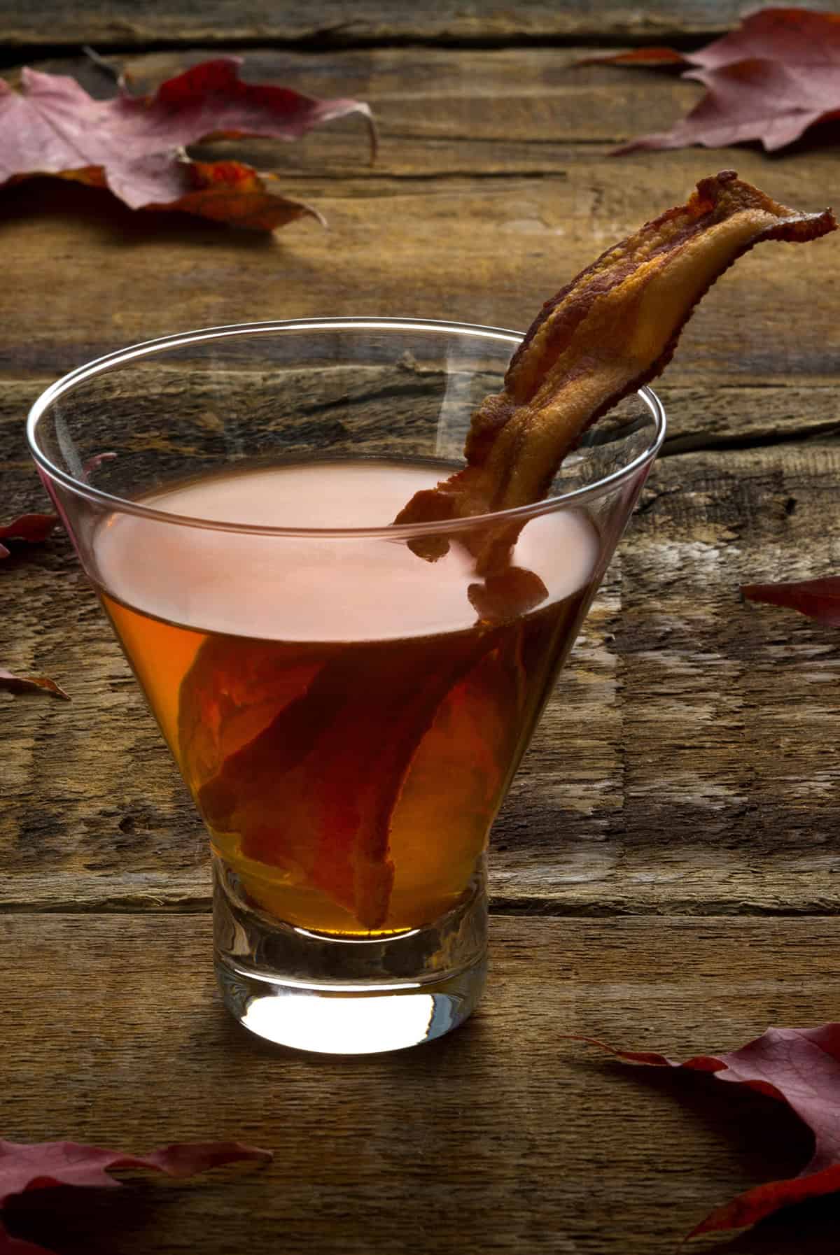 Maple Bacon Whiskey Shot