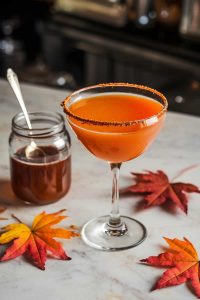 Non Alcoholic Pumpkin Pie Martini