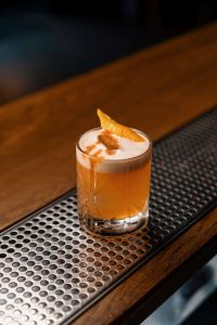 Peach Whiskey Sour