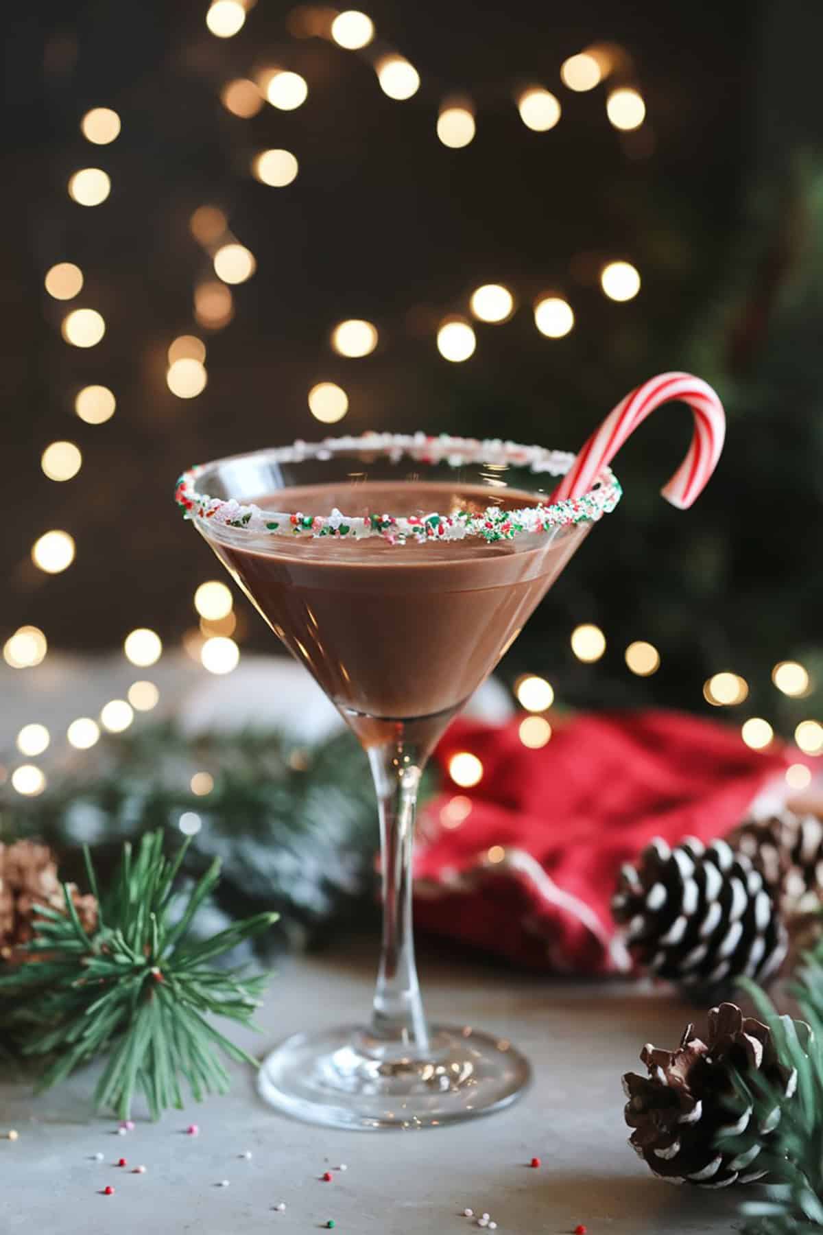 Peppermint Tequila Martini