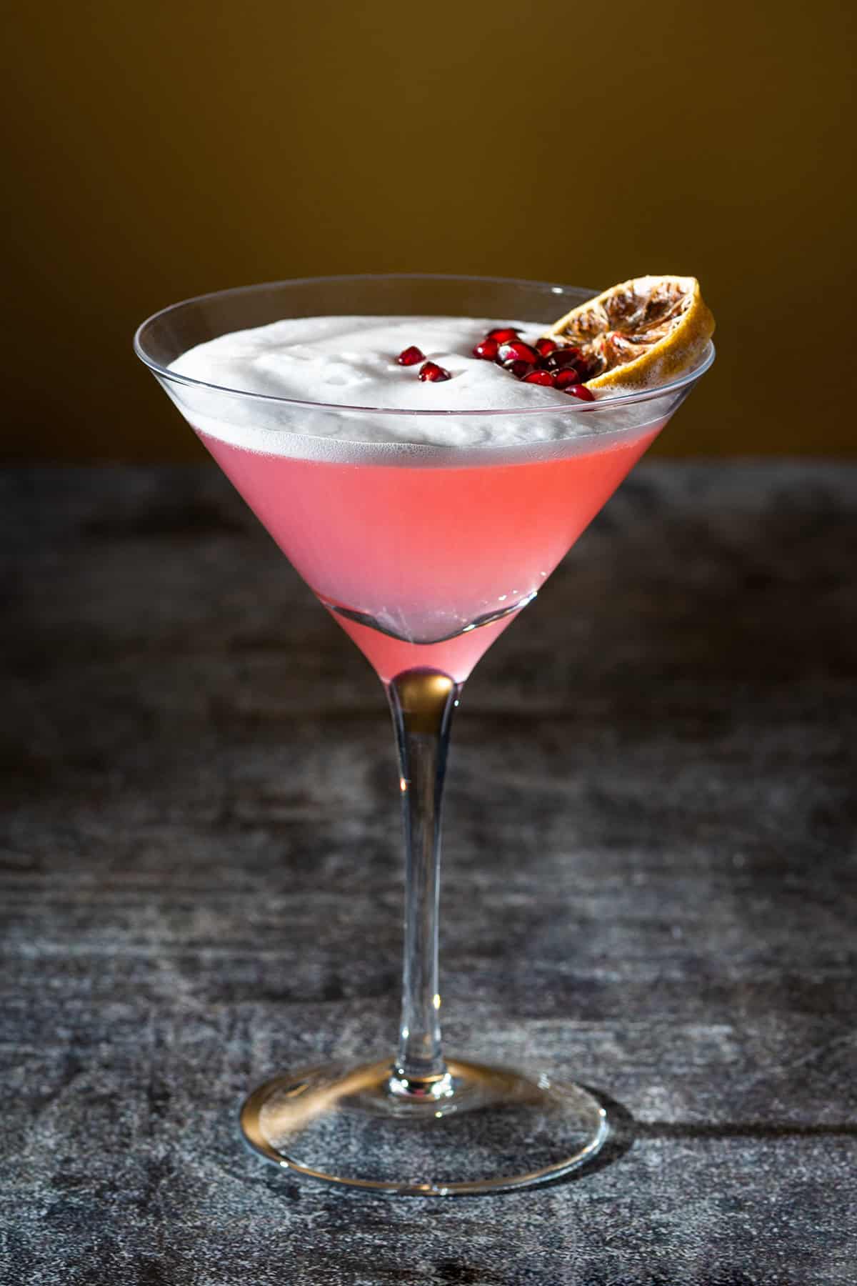 Pomegranate Gin Martini