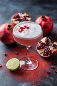 Pomegranate Tequila Sour