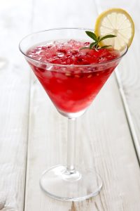 Pomegranate Vodka Martini