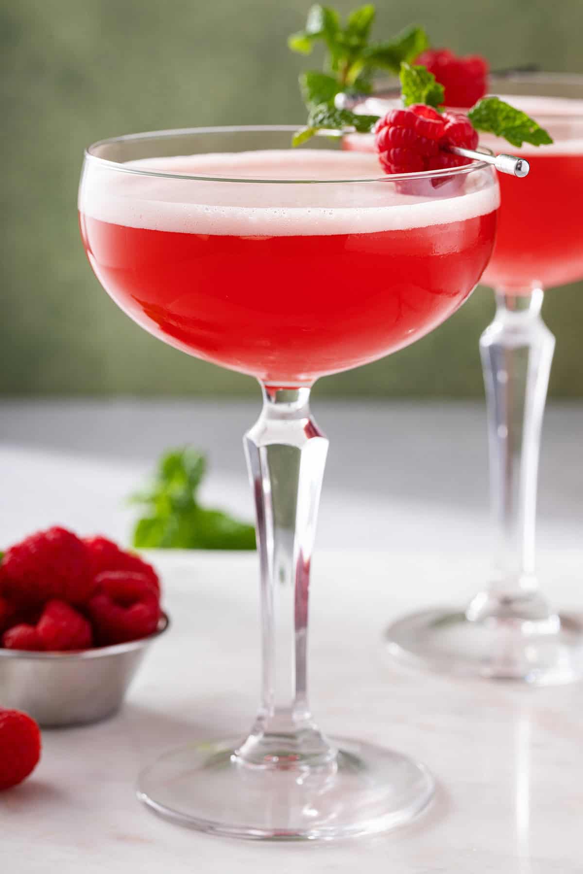 Raspberry Martini