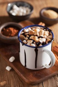 S’mores hot chocolate