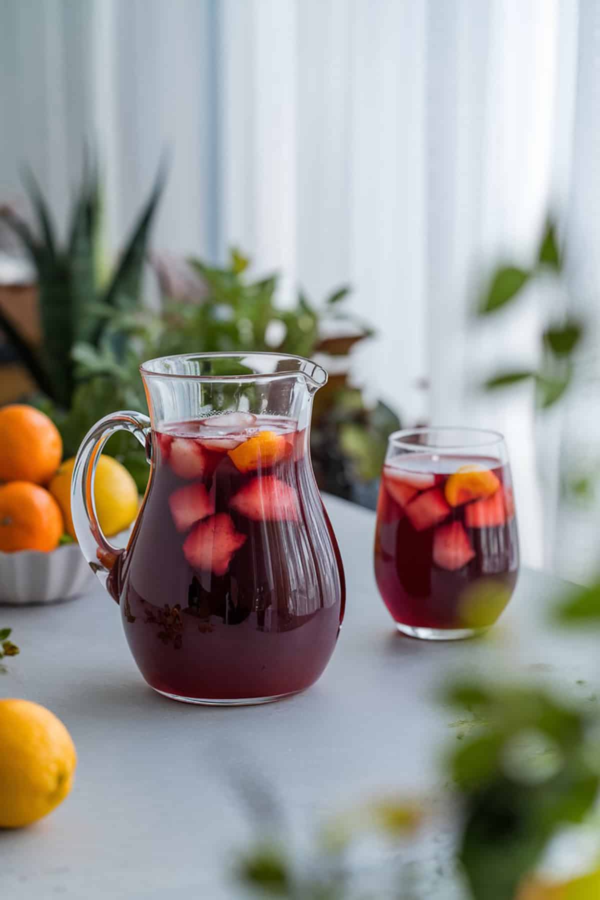 Sparkling Ginger Cranberry Punch