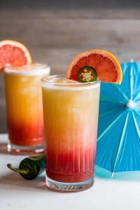 Spiced Tequila Sunrise