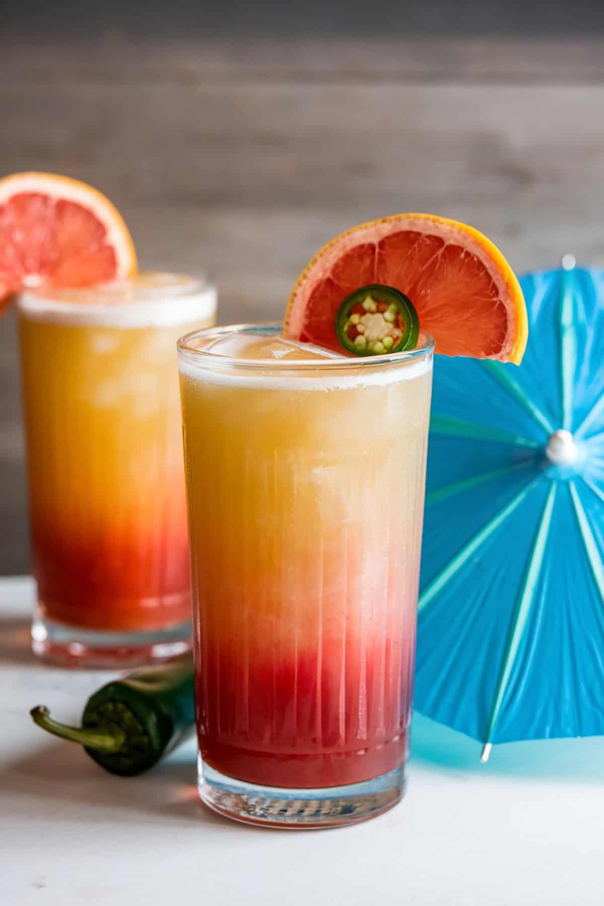 Spiced Tequila Sunrise