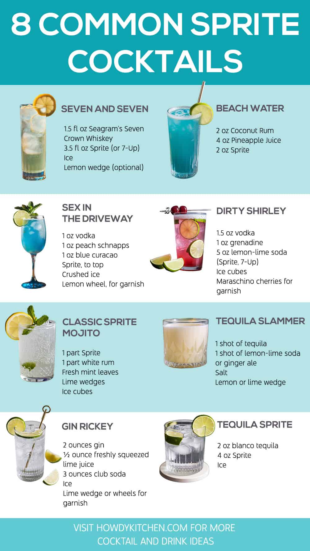 Sprite Cocktails