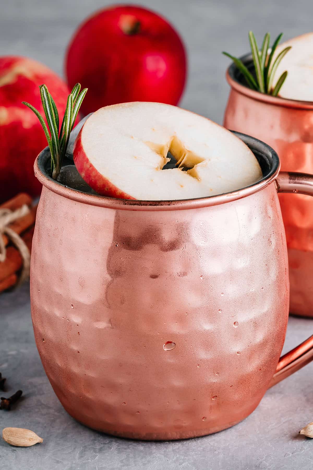 Virgin apple cider mule