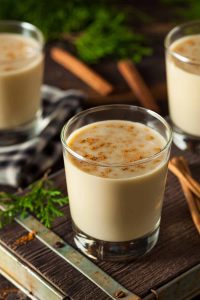 Vodka Spiked Eggnog