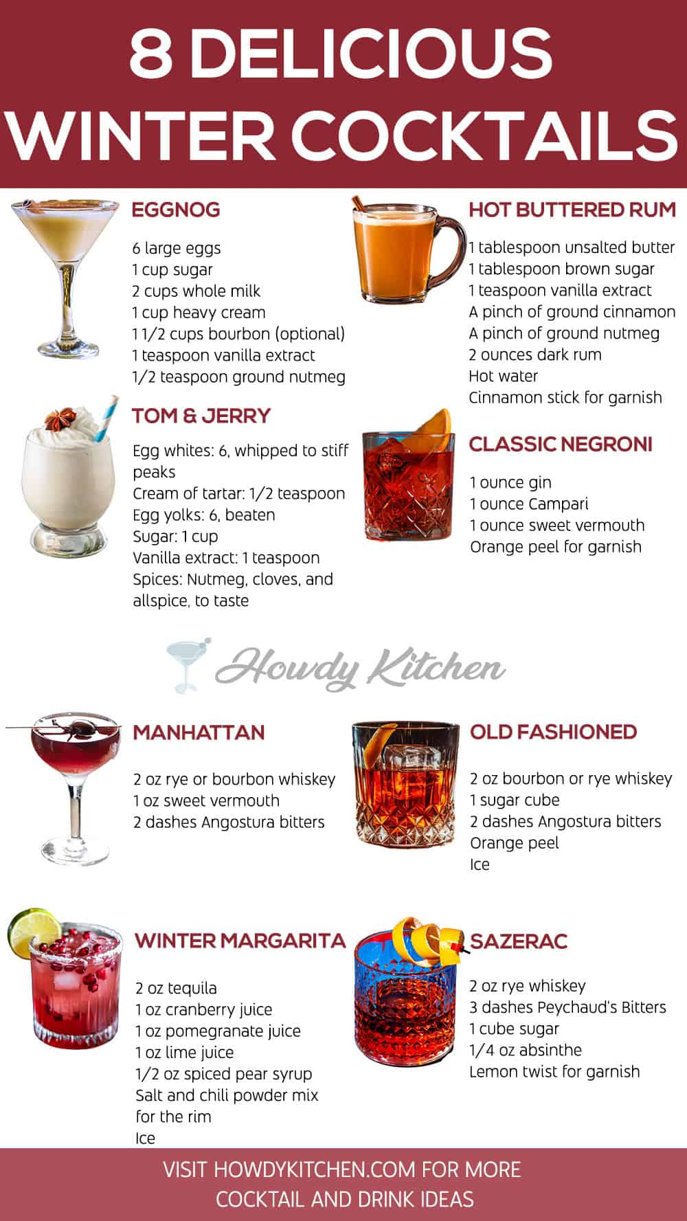 Winter Cocktails Recipes