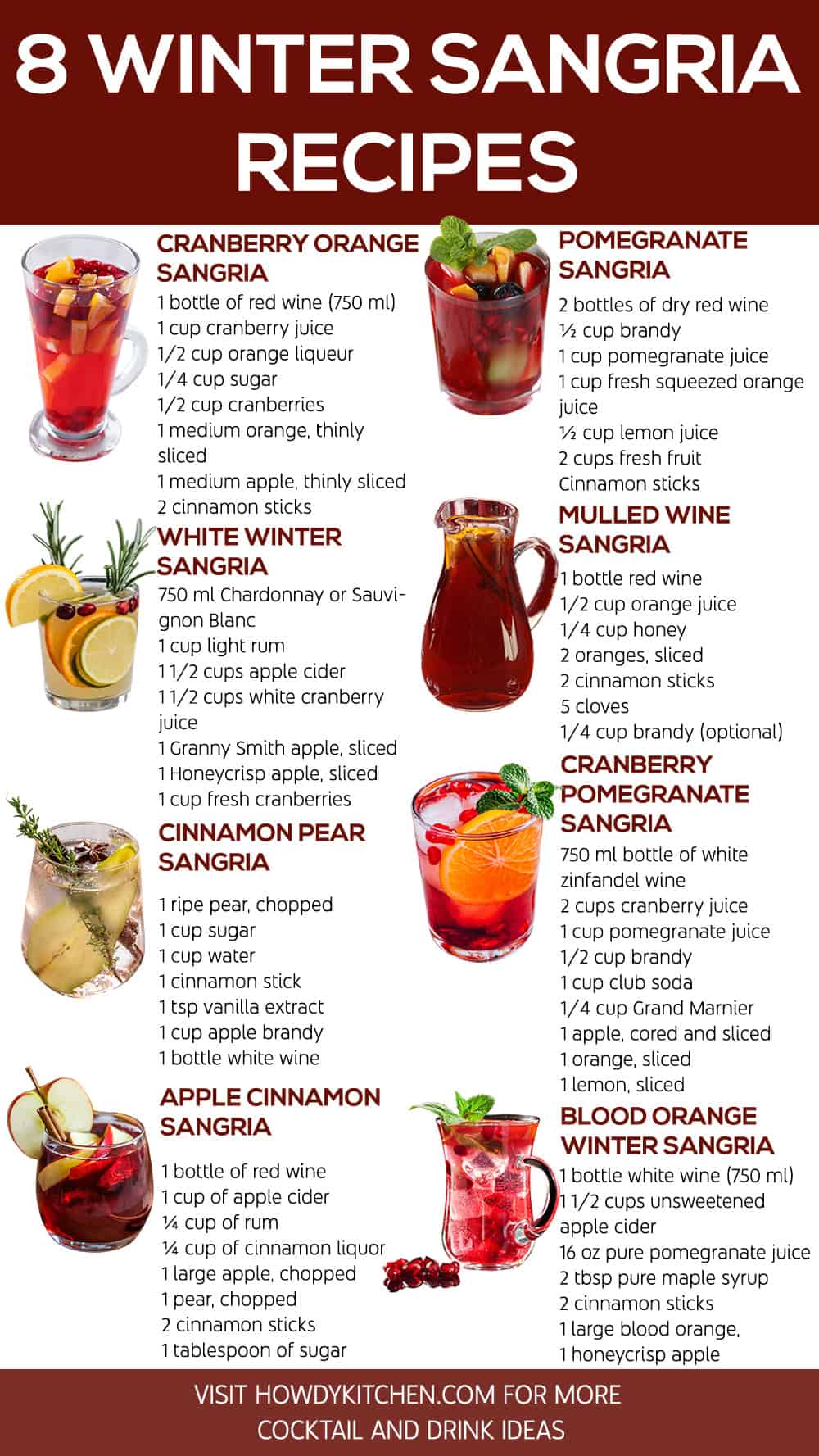 Winter Sangria Recipes Recipes