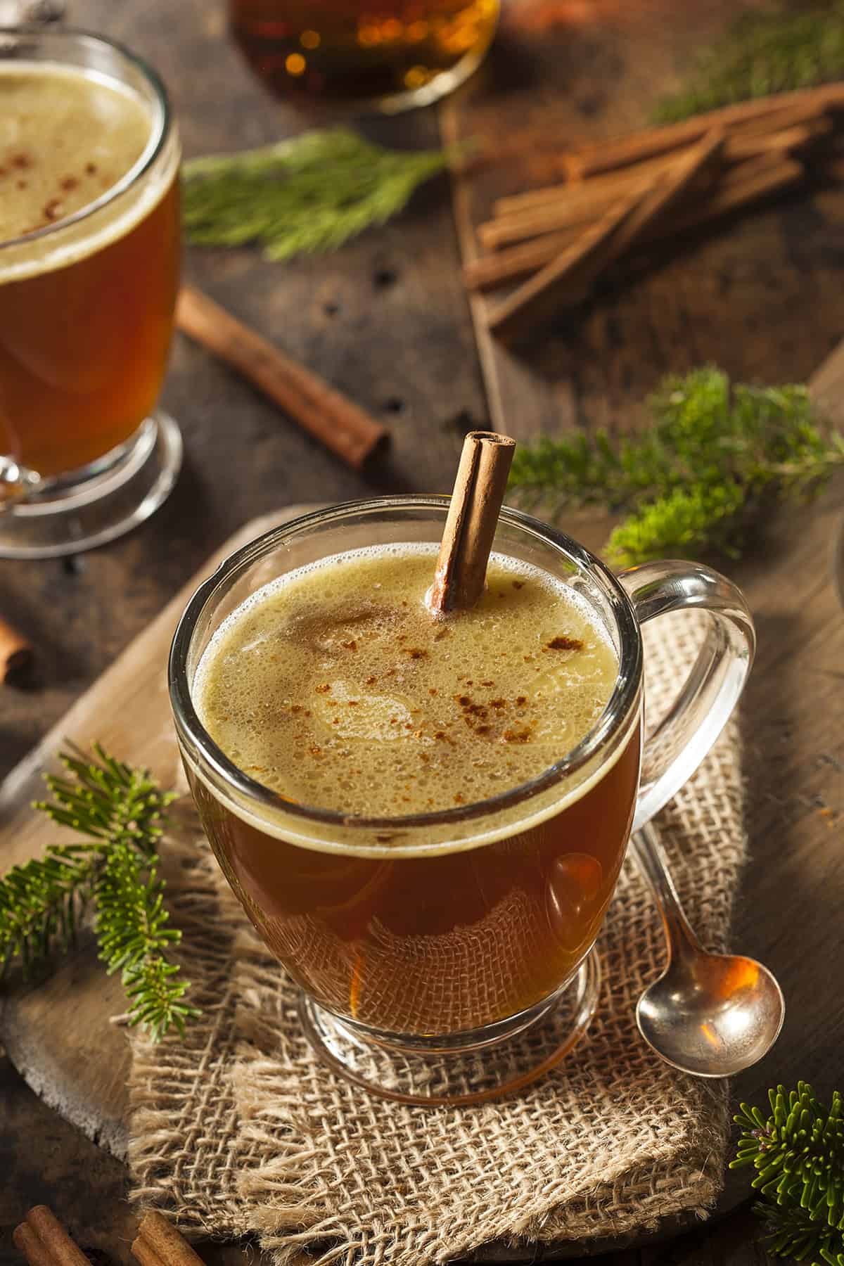 hot buttered rum punch