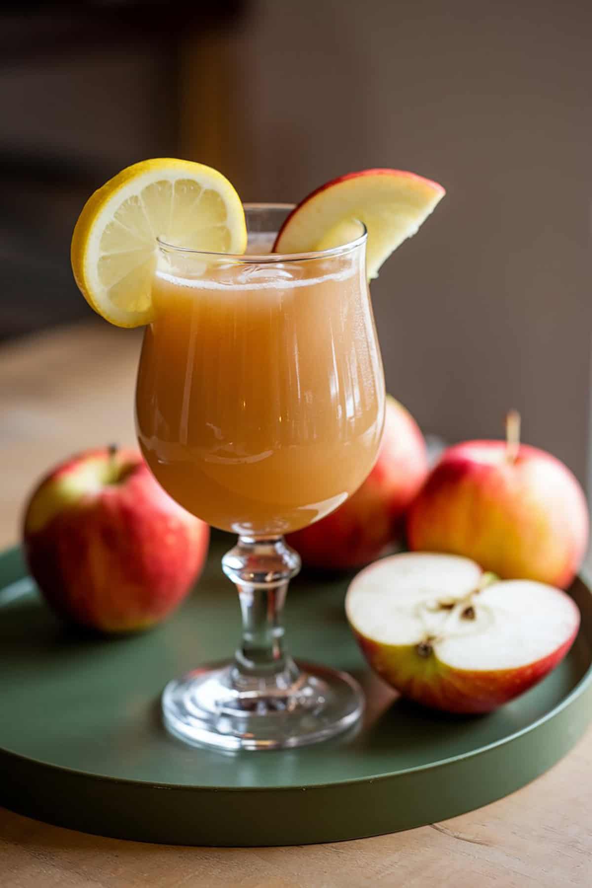 Apple Whiskey Sour