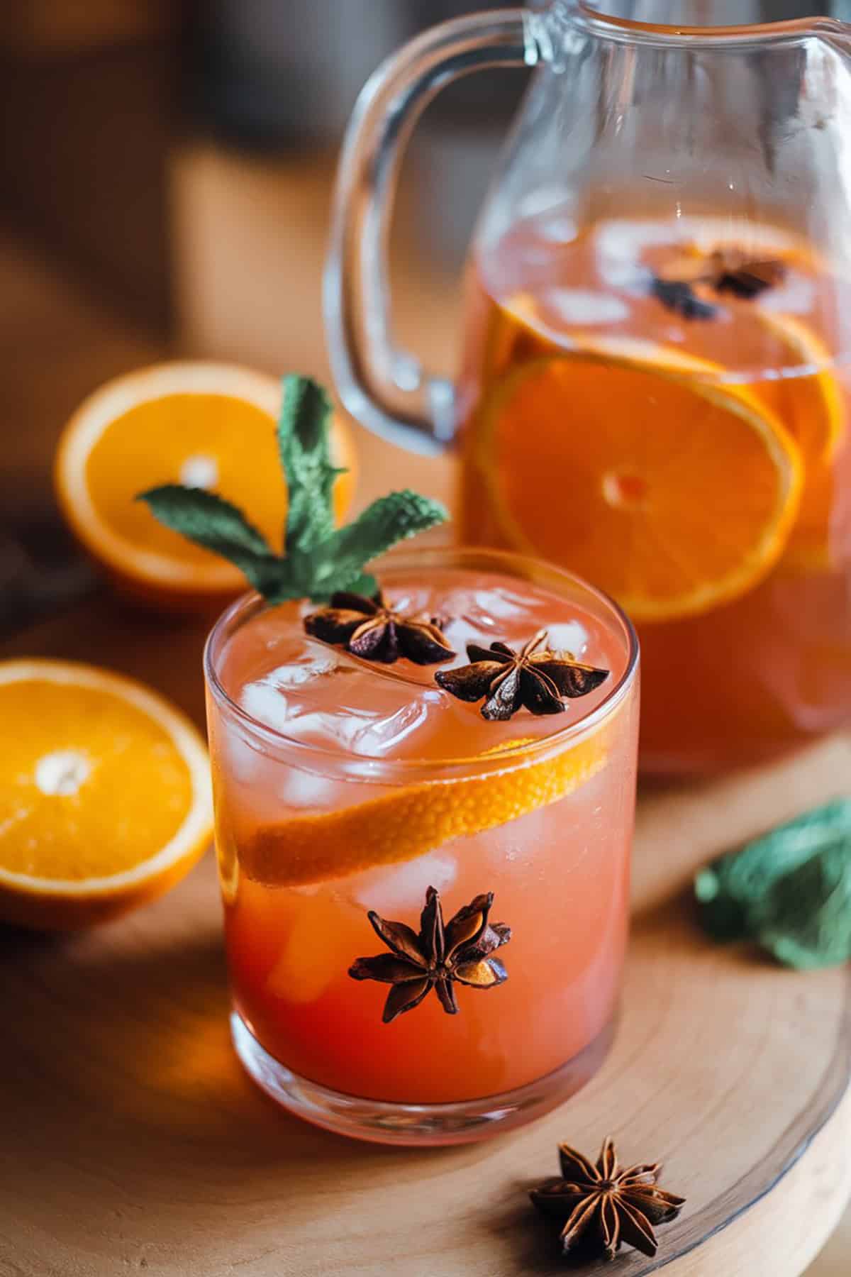 Bourbon Peach Tea