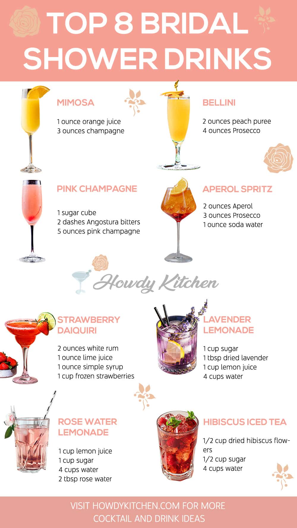 Bridal Shower Drinks Recipes