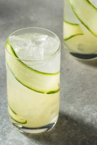 Cucumber Vodka Collins