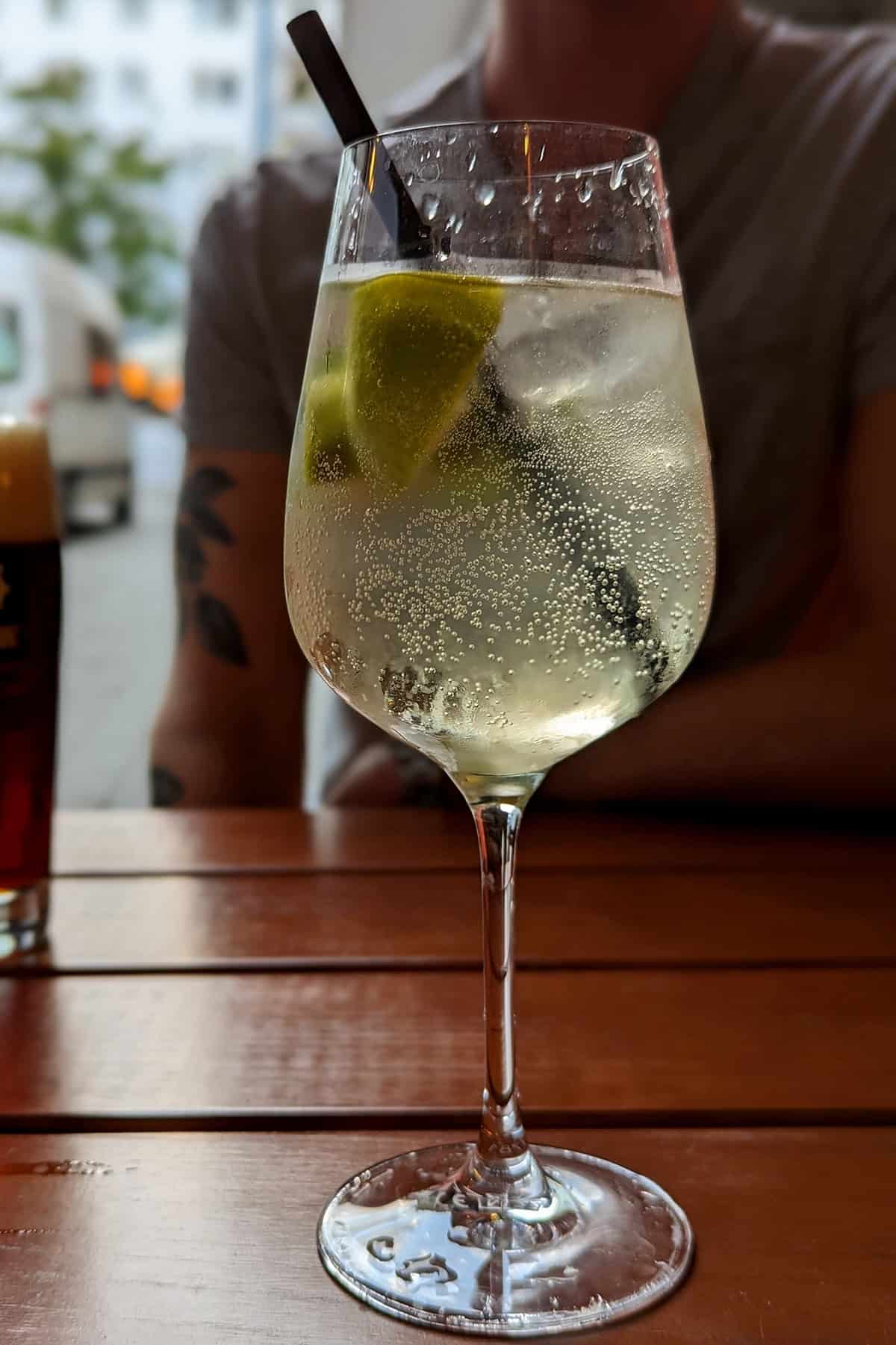 Elderflower Champagne Cocktail