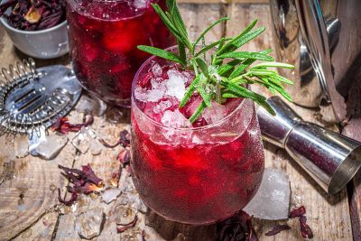 Hibiscus Cocktails