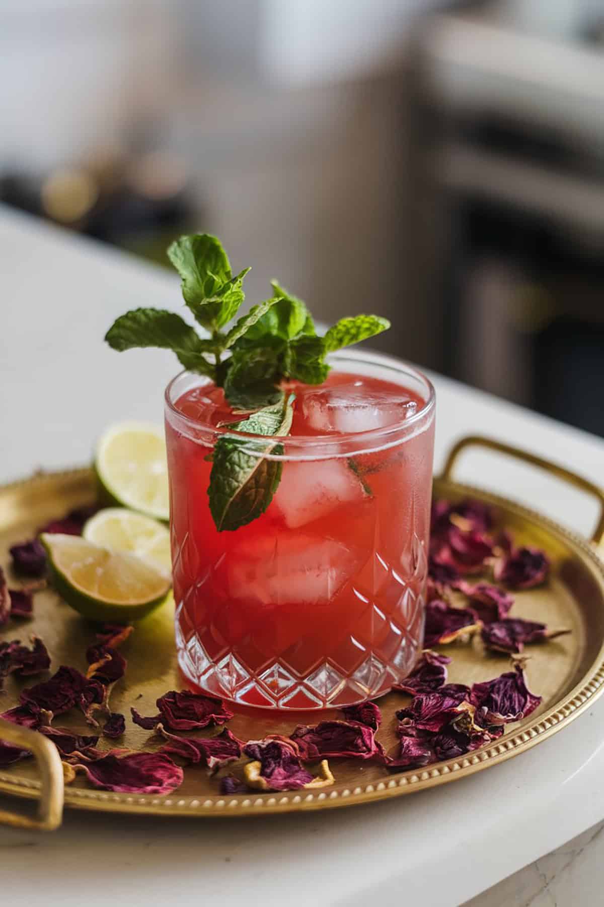 Hibiscus Mojito