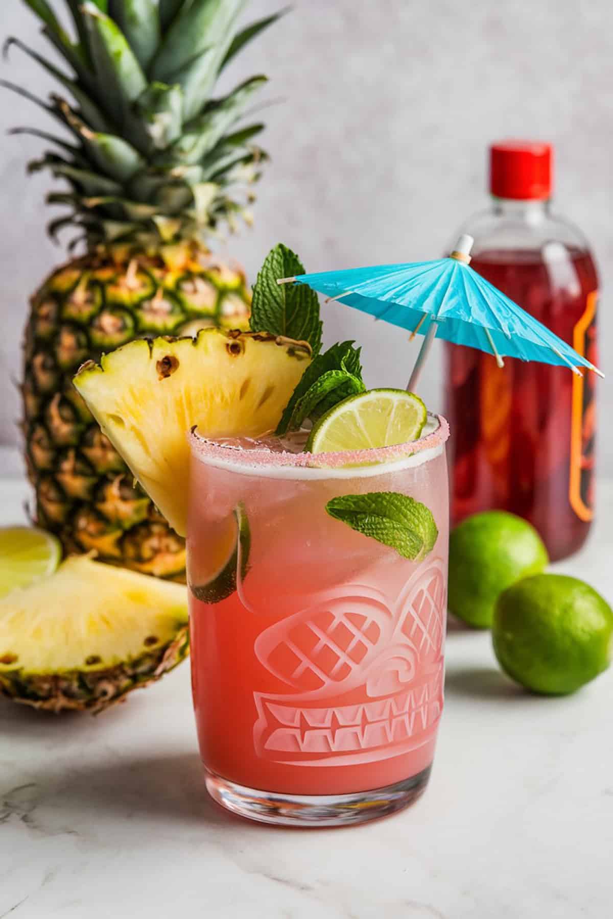 Hibiscus Rum Punch