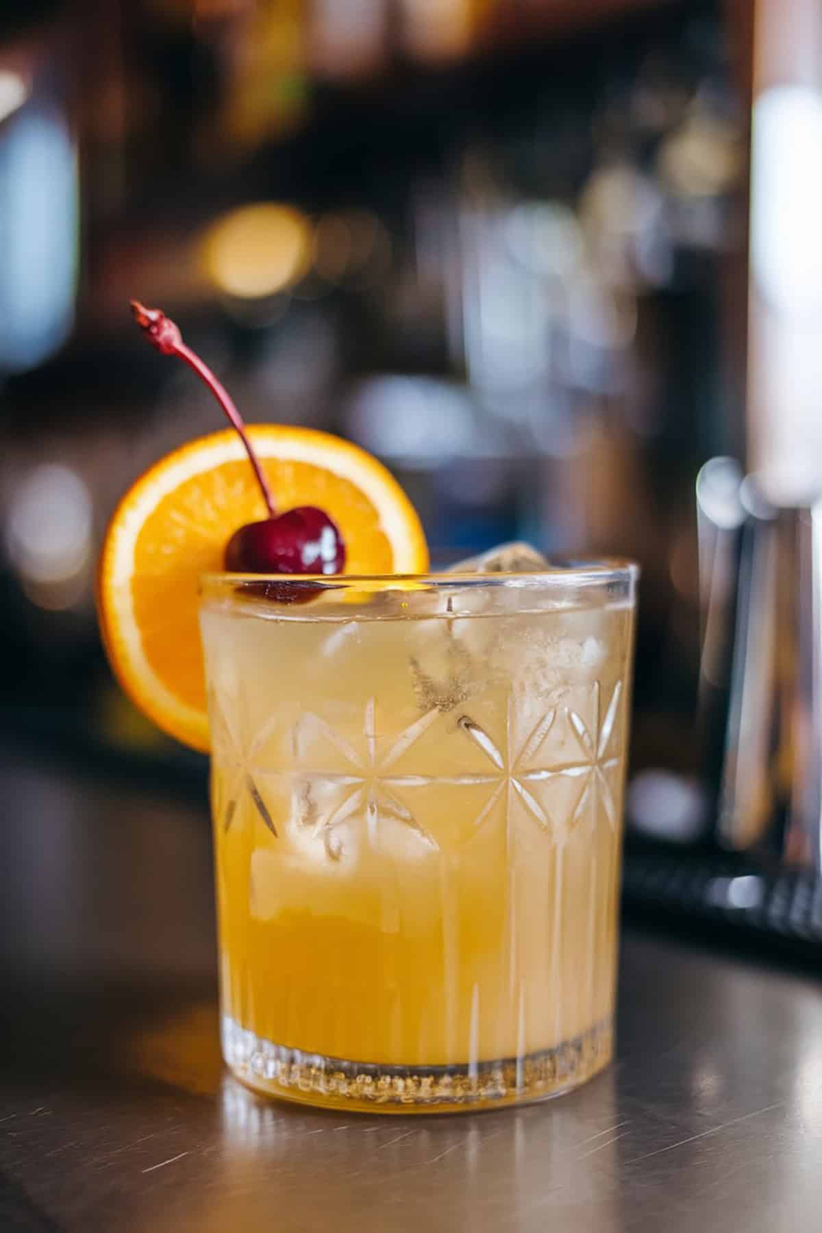 Honey Whiskey Collins