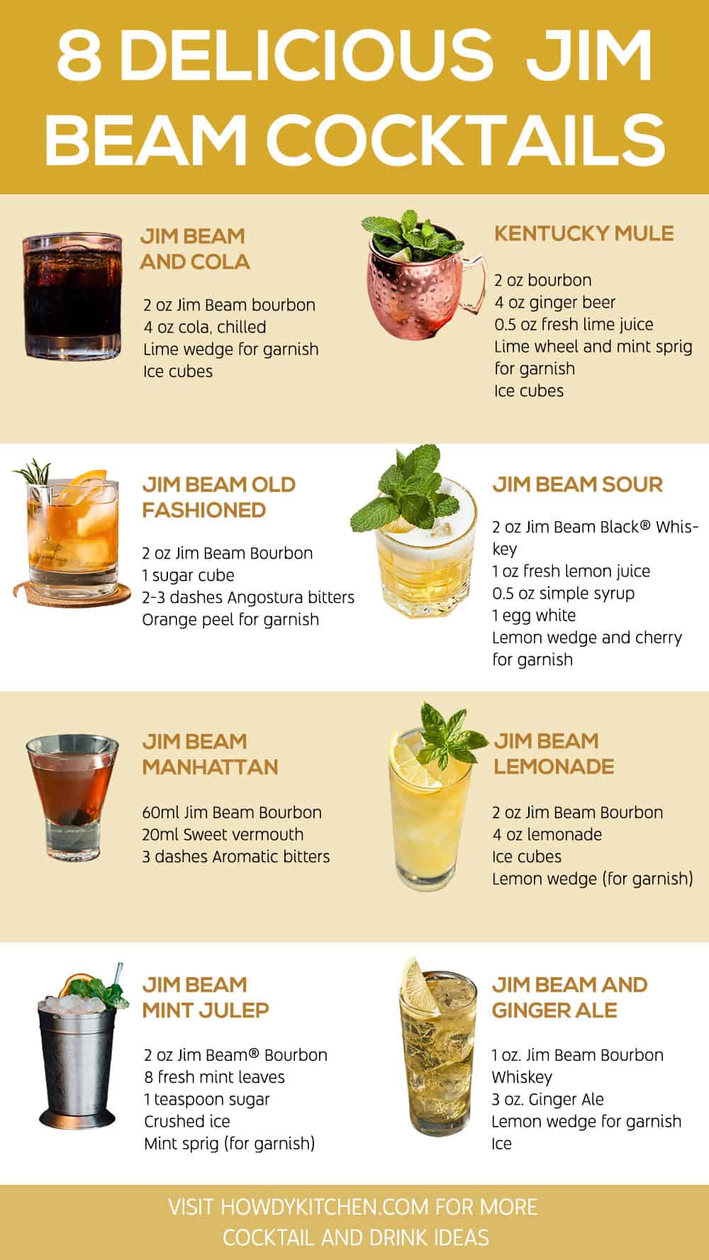 Jim Beam Cocktails Recipes