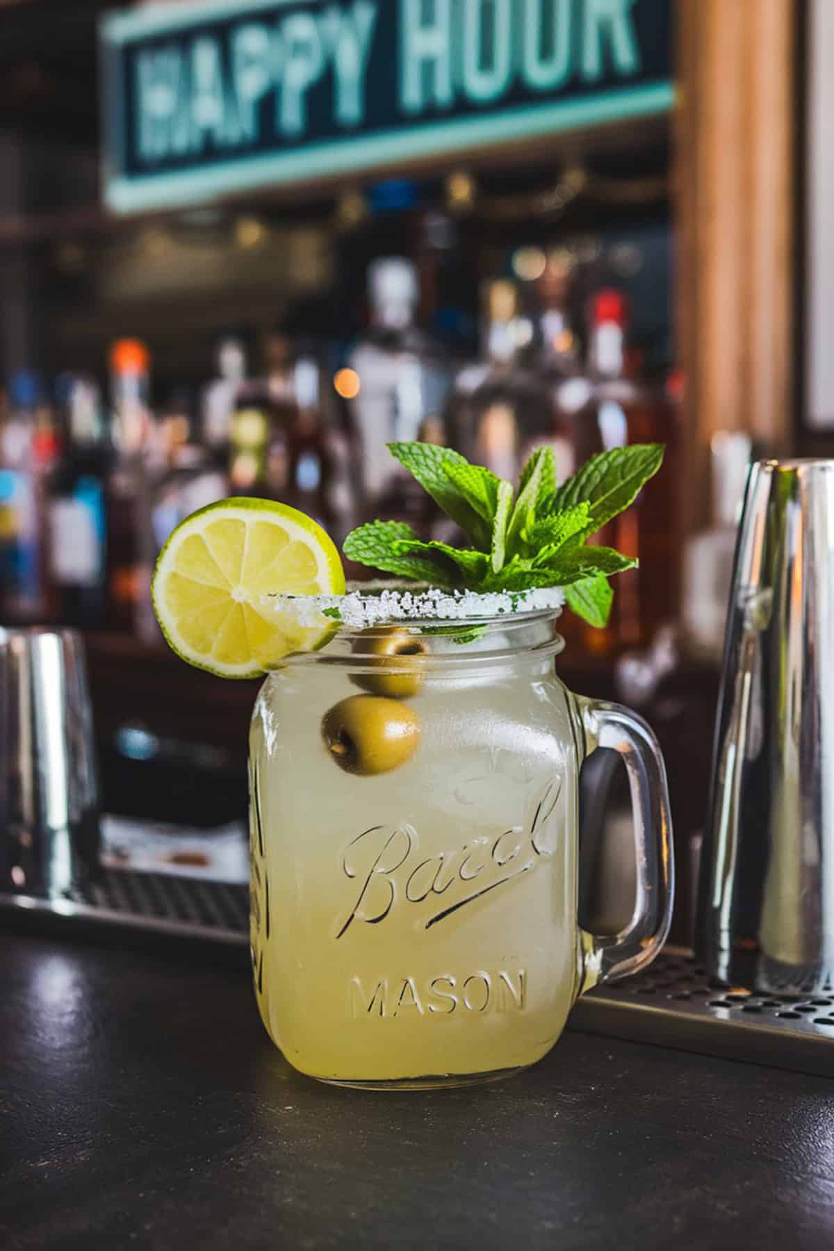 Mason Jar Margarita