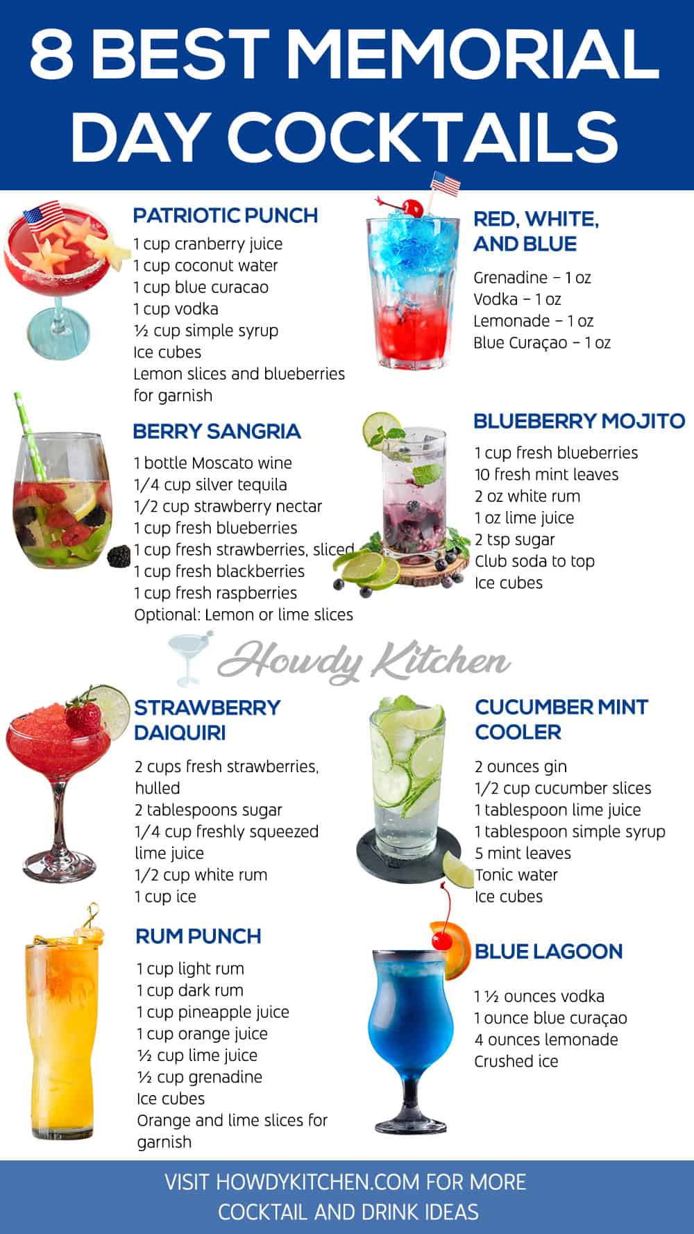 Memorial Day Cocktails Recipes