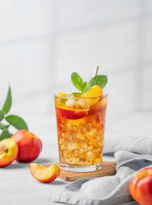 Peach Sweet Tea Cocktail