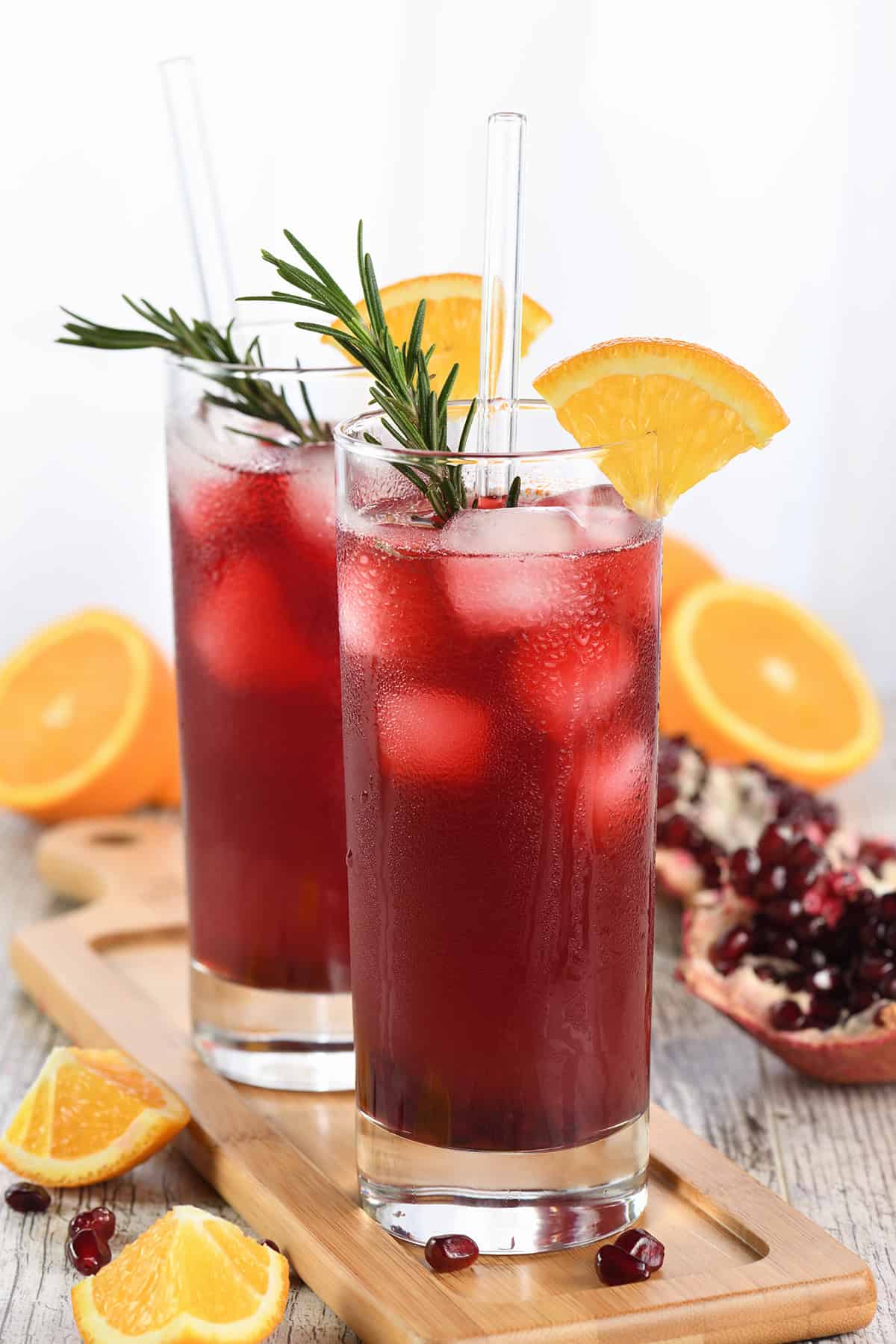 Pomegranate Champagne Punch