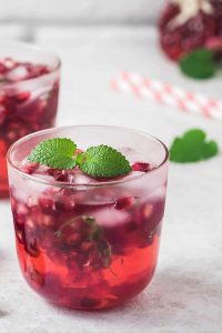 Pomegranate Lime Fizz