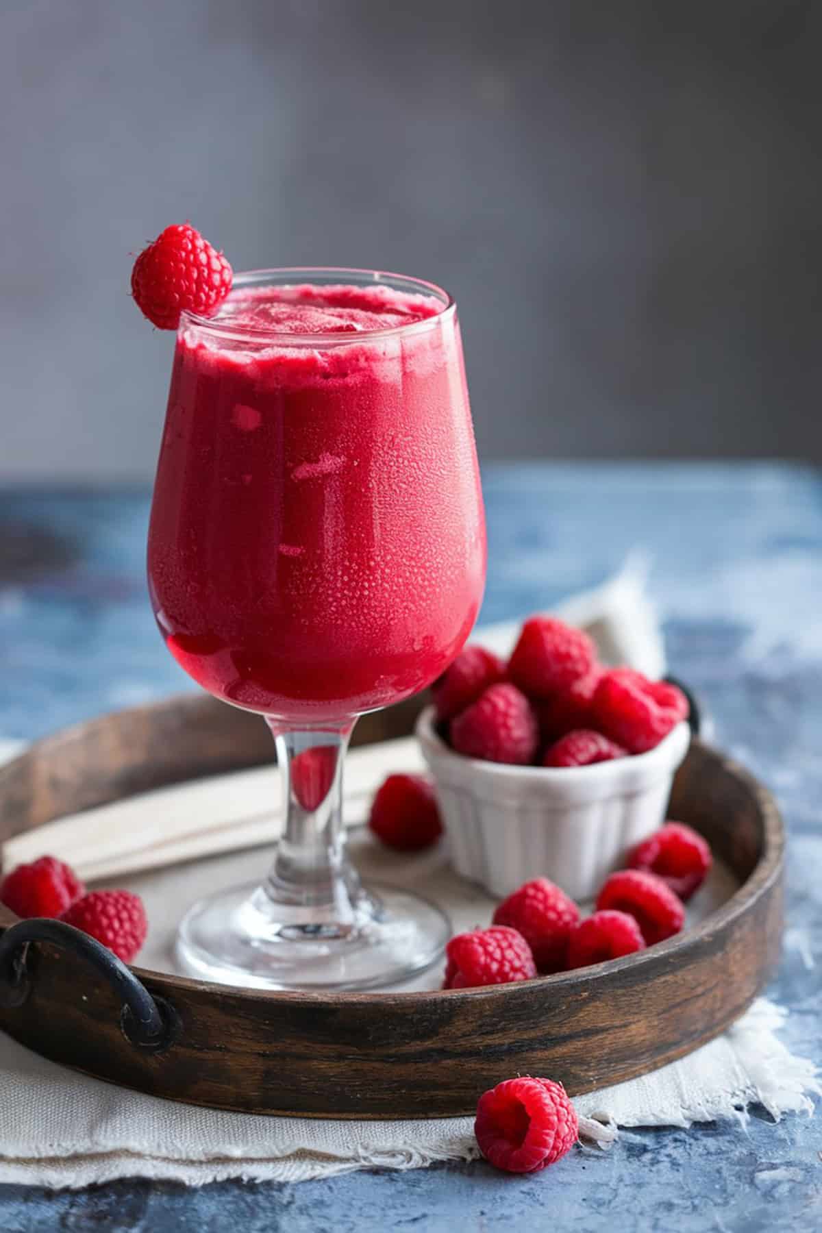 Raspberry Frosé