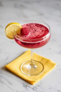 Raspberry Lemon Drop Martini