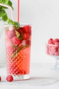 Raspberry Sweet Tea Cocktail