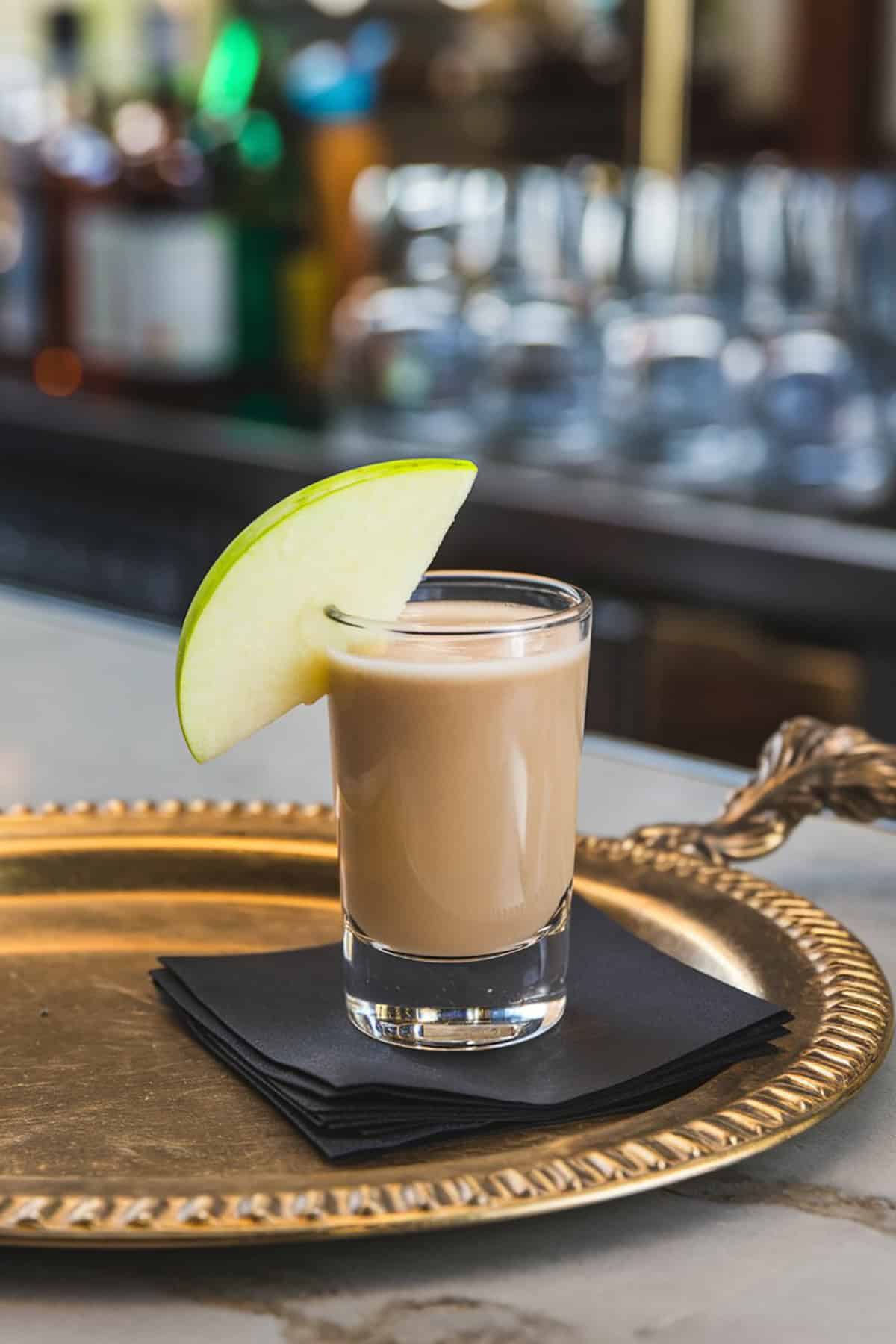 Salted Caramel Apple Shot