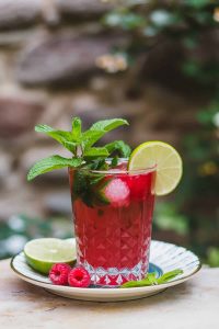 Sparkling Raspberry Limeade