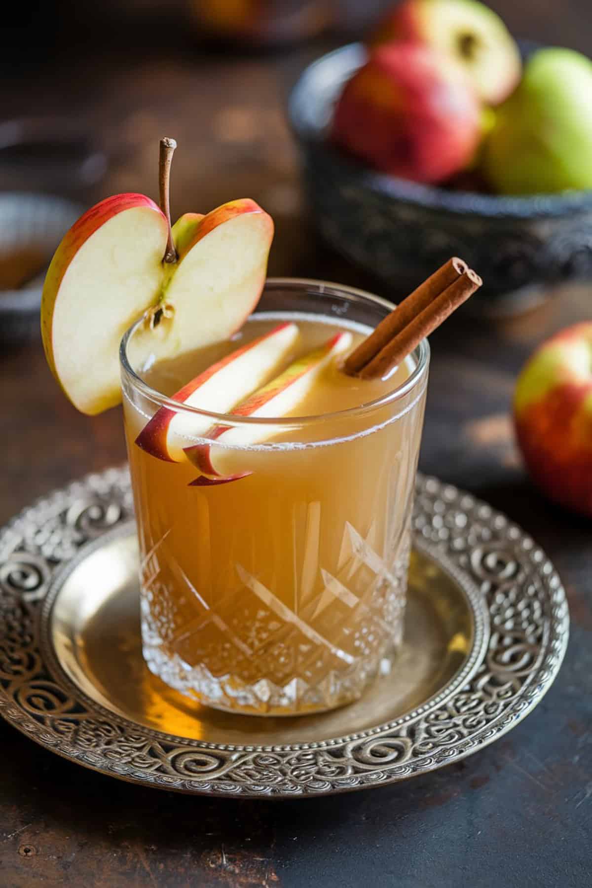 Spiced Rum And Apple Cider