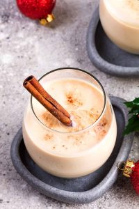 Spiced Rum Eggnog